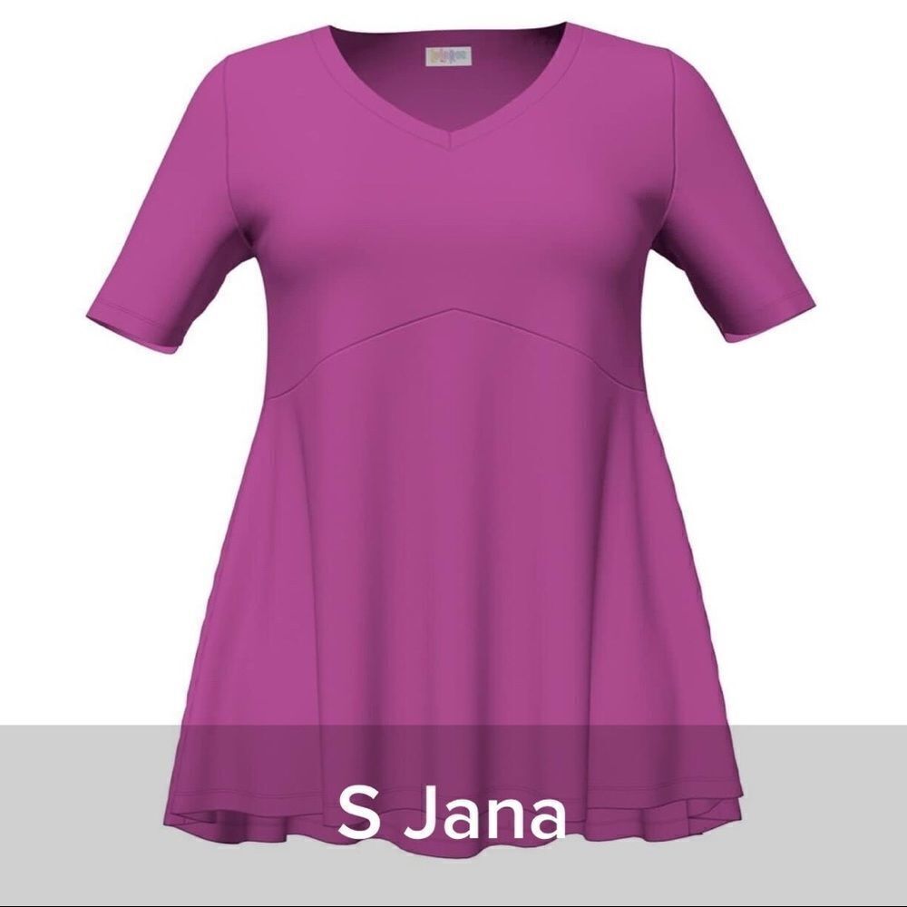Lularoe Jana Swing Top - Size Small